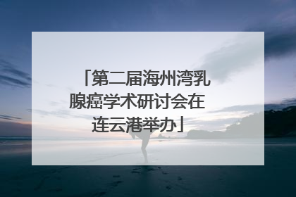 第二届海州湾乳腺癌学术研讨会在连云港举办