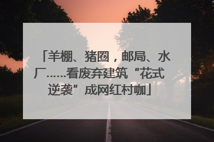 羊棚、猪圈，邮局、水厂……看废弃建筑“花式逆袭”成网红村咖