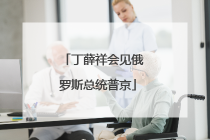 丁薛祥会见俄罗斯总统普京
