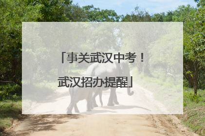 事关武汉中考！武汉招办提醒