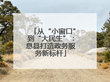 从“小窗口”到“大民生”：息县打造政务服务新标杆