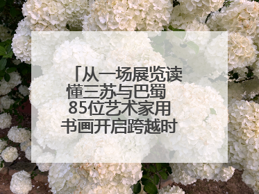 从一场展览读懂三苏与巴蜀 85位艺术家用书画开启跨越时空的文化对话