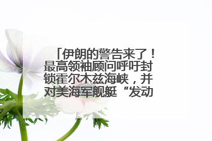 伊朗的警告来了！最高领袖顾问呼吁封锁霍尔木兹海峡，并对美海军舰艇“发动导弹袭击”