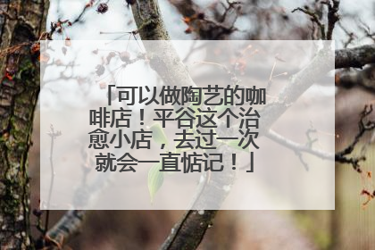 可以做陶艺的咖啡店！平谷这个治愈小店，去过一次就会一直惦记！