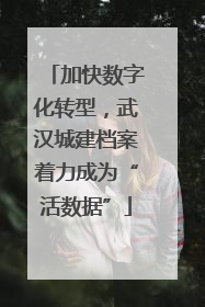 加快数字化转型，武汉城建档案着力成为“活数据”