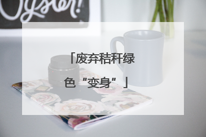 废弃秸秆绿色“变身”