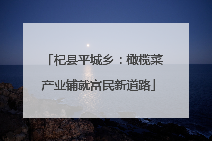 杞县平城乡：橄榄菜产业铺就富民新道路
