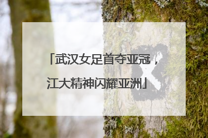 武汉女足首夺亚冠，江大精神闪耀亚洲