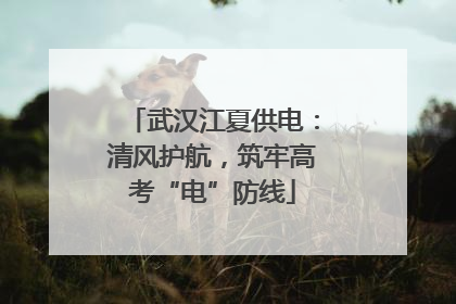 武汉江夏供电：清风护航，筑牢高考“电”防线