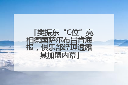 樊振东“C位”亮相德国萨尔布吕肯海报，俱乐部经理透露其加盟内幕