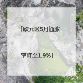 欧元区5月通胀率降至1.9%