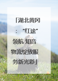 湖北黄冈：“红途”领航 知音物流绽放服务新光彩