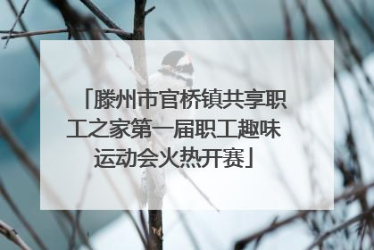 滕州市官桥镇共享职工之家第一届职工趣味运动会火热开赛
