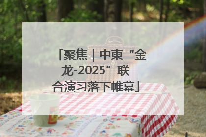 聚焦｜中柬“金龙-2025”联合演习落下帷幕