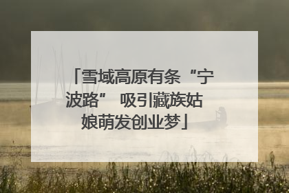 雪域高原有条“宁波路” 吸引藏族姑娘萌发创业梦