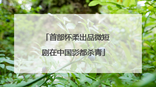 首部怀柔出品微短剧在中国影都杀青