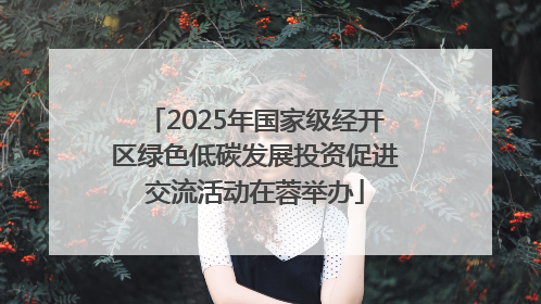 2025年国家级经开区绿色低碳发展投资促进交流活动在蓉举办